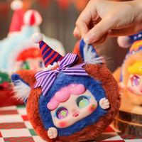 Véritable modèle Kawaii PVC Action Figure Cute Three Migo Dream Circus Baby Doll Frozen Collectible Toy for Holiday Gift