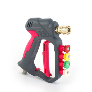 2025 nuovo grilletto per <span class=keywords><strong>pistola</strong></span> ad alta pressione per innesco con bocchetta colorata con supporto per autolavaggio attaccato alla <span class=keywords><strong>pistola</strong></span> 4000PSI - Product Image 5