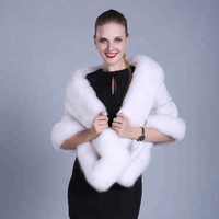 2026 Heißer Verkauf Günstiger Pelzmantel Cape Gestrickter Nerzpelz-Schal
