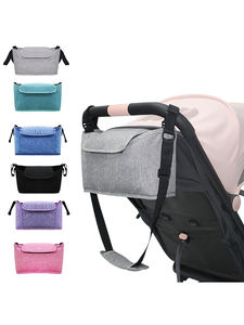 Bolsa de Transporte para Cochecito de Bebé con Bolsillos Aislantes, Bolsa de Pañales Impermeable de Viaje, <span class=keywords><strong>Organizador</strong></span> de Cochecito Ecológico de Alta Calidad, Bolsas para Cochecito - Product Image 4