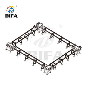 Bifa 20m/dak Transfer biriktirme makaralı zincir serbest akış palet konveyör sistemi - Product Image 6