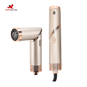 เครื่องจัดแต่งทรงผมอเนกประสงค์แบบพับได้ ใช้แบตเตอรี่ รุ่น HQ Mixed Proc Discount  พร้อมฟังก์ชั่นเป่าผม จัดแต่งทรงผม ดัดผม และแปรงลมร้อน - Product Image 1