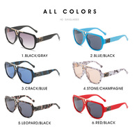 Lunettes de soleil surdimensionnées steampunk d'été, nouvelle monture en métal PC, protection solaire extérieure, lunettes de soleil tendance