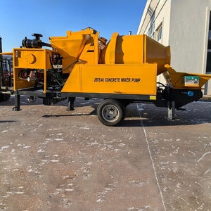 Various Mechanical Equipment Portable Concrete Mixer with Pump <b>Mini</b> Feeding - Product Image 4