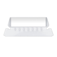 Yobest – Onglets de classement suspendus en plastique transparents pour dossiers suspendus, organisateur de documents de bureau, OEM ODM