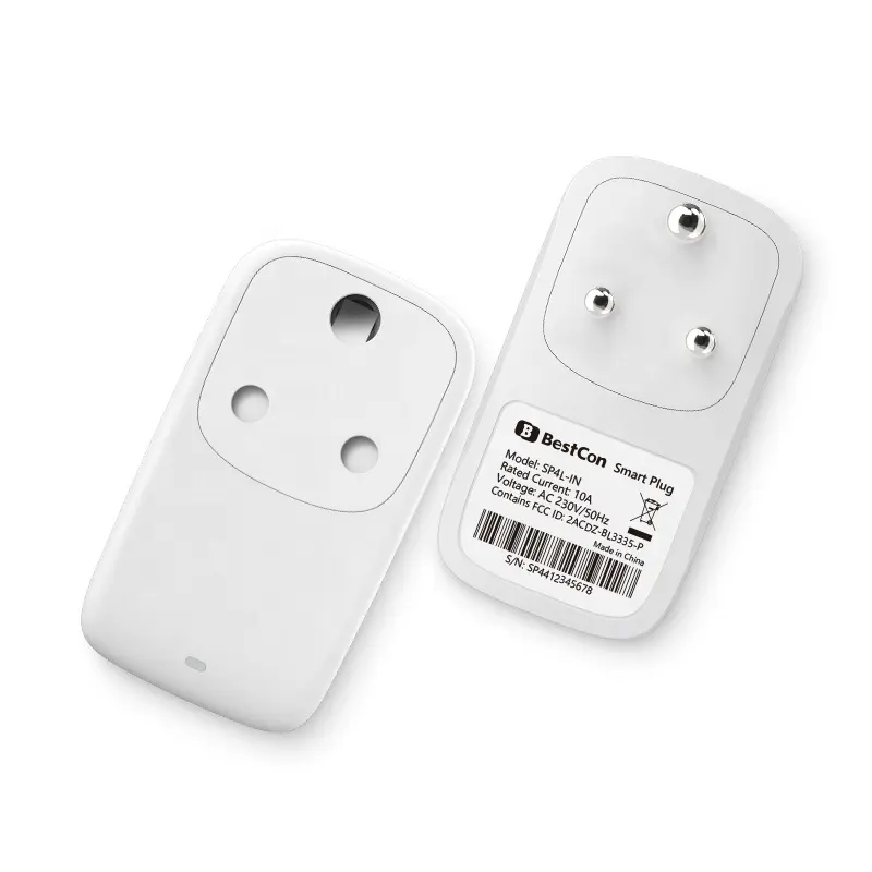 Broad Link SP4L India Smart Timer-Stecker unterstützt Alexa Google Assistant Sprach steuerung Smart Home Wifi Elektrische Wand steckdose