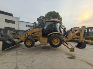 รถตักดินมือสองสภาพดีเครื่องก่อสร้าง420f ของแมว420F ตักรถแบคโฮ - Product Image 6