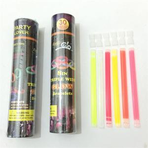 Pulsera luminosa fluorescente para Festival de Navidad, pulsera luminosa de neón - Product Image 6