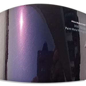 Wrapmaster 5 * 56ft Véhicule Wrap Couleur-Changement Minuit Violet PVC Vinyle Automobile Anti-Rayures Housse De Protection - Product Image 6