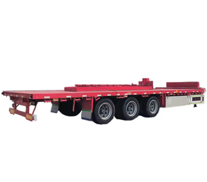 Semirremolque de Plataforma Plana de 3 Ejes para Contenedores de 20 y 40 Pies - Product Image 1