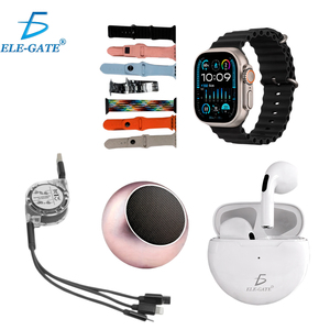 ELE-GATE Smart <b>Watch</b> Band <b>Set</b> With Earbuds Speaker And Cable For Fitness Lifestyle - Product Image 3