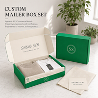 Boîtes d'emballage pour vêtements de couleur personnalisée et boîtes cadeaux d'expédition blanches – Approvisionnement unique en ensembles d'emballage