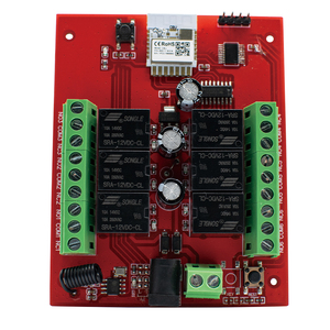 SME-8116 không dây <span class=keywords><strong>wifi</strong></span> thông minh 6-kênh <span class=keywords><strong>Receiver</strong></span> 433Mhz chuyển đổi với tuya cuộc sống thông minh tiếp sức 24V cửa nhà để xe mô-đun hẹn giờ - Product Image 1