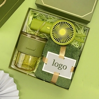 Set de Regalo Empresarial Moderno y Minimalista de Cristal, Pequeño y Práctico, para Eventos Corporativos, Graduaciones, Fiestas, Regalos de Apertura o Obsequios