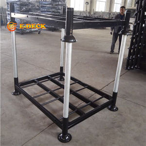 Almacenamiento de acero apilable <span class=keywords><strong>Euro</strong></span> galvanizado manuracks de pila de cuatro postes - Product Image 5