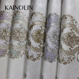 <span class=keywords><strong>Papier</strong></span> <span class=keywords><strong>peint</strong></span> <span class=keywords><strong>baroque</strong></span> damassé victorien 3D blanc et or, texturé, anti-moisissure, pour salon, cuisine, chambre, école, hôtel - Product Image 5