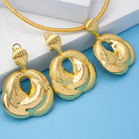 Meiji – ensemble de bijoux en plaqué or 18 carats, bijoux italiens en plaqué or pour femmes, cadeau d'anniversaire
