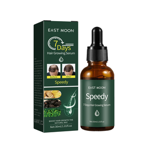 East Moon 7 giorni essenza idratante per la cura dei capelli olio essenziale per la radice del cuoio capelluto idratante delicatamente l'attaccatura dei capelli ricrescita dei capelli - Product Image 1