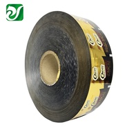 Película de sellado en frío para bolsita de turrón, película de rollo de envoltura de Chocolate de caramelo de plástico de grado alimenticio