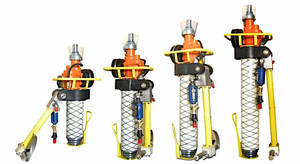 TY18911H25นิวเมติกหลังคา Bolter Bolting แท่นขุดเจาะหลุมและการติดตั้งสลักเกลียวความปลอดภัยในการขุดเหมือง - Product Image 2
