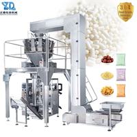 Machines d'emballage automatiques à grande vitesse pour peser, remplir et sceller des produits en poudre, granulés, tels que le thé, le riz, les chips de pommes de terre, les snacks, de 10 à 999 g