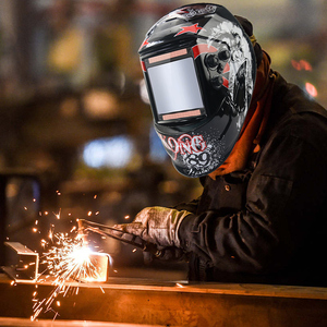 Máscara de Soldadura con Ventana Grande, Máscara Protectora para Soldador, Protección Facial Completa, Ventana de Color Dazhen - Product Image 3