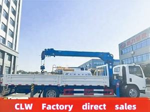 Camion grue Isuzu 4x4 avec nouveau moteur diesel, grues de camion de 5 tonnes et 6 tonnes à vendre - Product Image 5