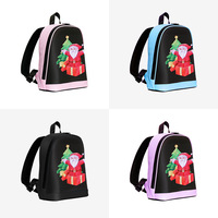 Fabricant d'écran de sac à dos Led Sac à dos publicitaire mobile d'équitation de propagande lumineuse Écran d'affichage électronique Sac d'école Led