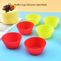 Maßgefertigte Lebensmittelechte Baby-Silikon-Muffinförmchen Perforierte Backformen für Schokolade und Donuts Küchenzubehör Backformen