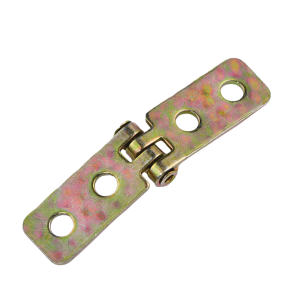 Approvisionnement d'usine 61X14X1.4mm Charnière bout à bout à rabat en métal pour table - Product Image 3