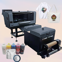 Imprimante jet d'encre DTF Qinyu A3 33 cm avec 2 têtes d'impression XP600 neuves pour l'impression textile sur t-shirts