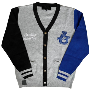 Hamptoon <b>University</b> Varsity Cardigan Sweater Made With The Highest Quality Materials - Product Image 5