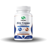 Capsules de zinc et de cuivre avancées avec glycinate de zinc et bisglycinate de cuivre – Fournisseur en gros de capsules de zinc et de cuivre
