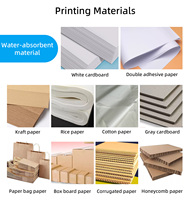 Imprimante numérique de bureau miniature TC-300A à passage unique, tête d'impression HP 1200 dpi pour gobelets en papier, boîtes à pizza, sacs en papier, cartons
