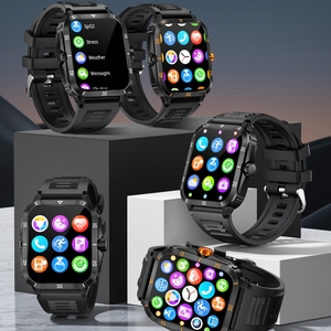 Relojes KT71 Smart Watch 2024 <span class=keywords><strong>Bluetooth</strong></span> Call 430mAh Batería grande 3ATM Relojes inteligentes a prueba de agua Deportes al aire libre <span class=keywords><strong>Smartwatch</strong></span> para hombres - Product Image 4