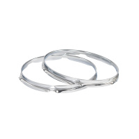 Top Guality 3.0mm Intérieur Triple Bride Cerceau en Acier Chromé pour Tambours