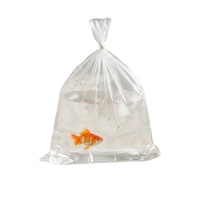 Sac en plastique HDPE de qualité alimentaire pour l'emballage d'eau potable, sachet transparent thermoscellable, emballage liquide personnalisable