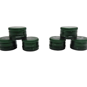 Blackish Green 28mm Aluminum <strong>Cap</strong> with Burst Ring for Soju <strong>Bottle</strong> <strong>28*18mm</strong> Size Lids <strong>Bottle</strong> <strong>Cap</strong> Closures - Product Image 4