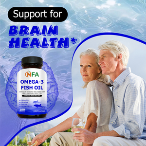 น้ำมันปลาโอเมก้า 3 แบบซอฟต์เจล OEM ODM พร้อม EPA DHA DPA น้ำมันปลาจากปลาดักจับแบบยั่งยืน บำรุงสมอง ข้อต่อ และสุขภาพดวงตา - Product Image 4