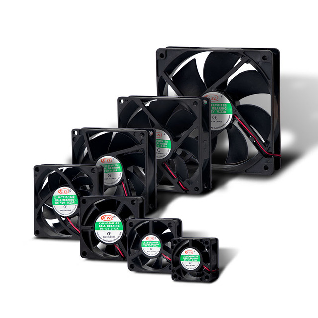 Hongke 9225 Axial Dc Brushless Cooler Fan 92x92x25 mm 12v 24v Flow 92mm Fans