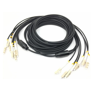 Cable de Fibra Óptica Táctico Blindado SC/LC OM3 de 4/6/8/12 Núcleos en Rollo para Equipos de Radio y Televisión - Product Image 3