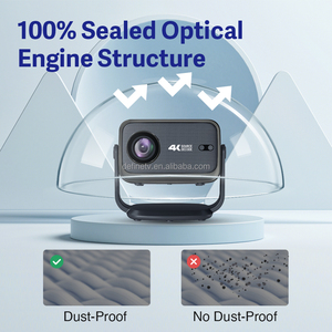 Biểu Tượng Tùy Chỉnh Nhà Sản Xuất Máy Chiếu 4K Máy Chiếu Di Động Với Android TV Lý Tưởng Cho Giải Trí Gia Đình & Kinh Doanh Trình Chiếu - Product Image 2