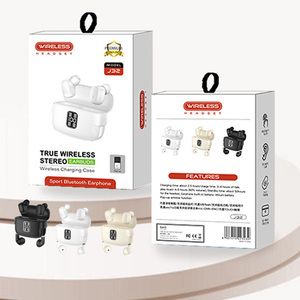 Auriculares Inalámbricos con Cancelación de Ruido para Juegos 4 en 1, Baja Latencia para Música y Deportes, Auriculares Originales con Pantalla Digital - Product Image 6