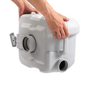 ห้องน้ำพกพาแบบเติมน้ำ 5 แกลลอน สำหรับการเดินทางและการตั้งแคมป์ ใช้กลางแจ้ง สีเทา ดีไซน์ทันสมัย - Product Image 5