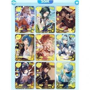 Carte da <span class=keywords><strong>Gioco</strong></span> <span class=keywords><strong>Genshin</strong></span> Impact, Giocattoli per Bambini, Carte Collezionabili Originali Rare Anime TCG CCG, Booster Box, Giochi da Tavolo, Regali - Product Image 2