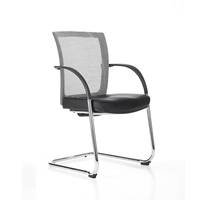 Produit chaud Mobilier de bureau Chaise pour invités de bureau Chaise de réception empilable Chaise de bureau d'attente