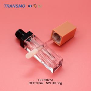 Conteneur de baume à lèvres carré en PETG de luxe personnalisé avec bouchon à vis, conteneur cosmétique en plastique pour gloss à lèvres 7 ml avec étiquettes, tubes pour gloss à lèvres - Product Image 4