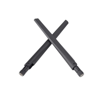 Antenne WiFi Wavelink 155 mm 2,4 GHz avec câble RF de 15 cm pour connecteur mâle, dipôle longue portée 5 dBi pour routeurs IoT