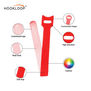 150 pièces/sac Attaches <span class=keywords><strong>de</strong></span> câble réutilisables 8 pouces Cadeaux <span class=keywords><strong>de</strong></span> la Saint-Valentin Sangle à crochets et boucles pour les amateurs <span class=keywords><strong>de</strong></span> technologie, Organisateur <span class=keywords><strong>de</strong></span> câbles et gestion des fils - Product Image 3