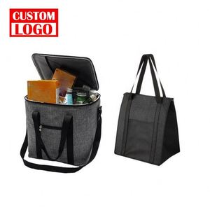 Sac isotherme de pique-nique imperméable avec grande poche, sac de transport pour repas, boîte de refroidissement thermique - Product Image 1